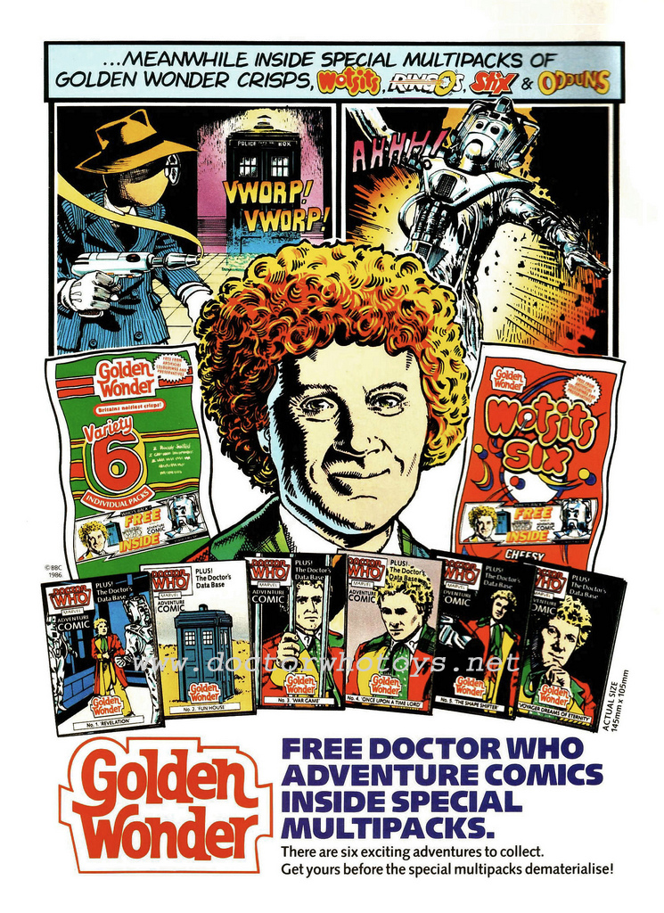 Doctor Who Toy Advertisement